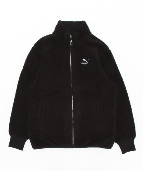 PUMA ジップアップジャケット PUMA（プーマ） ジップアップブルゾン X-LARGE ブラック メンズ