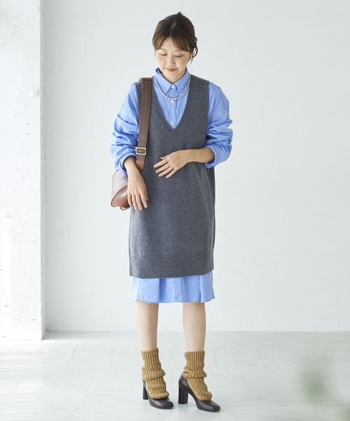 Plage」 ニットワンピース - グレー レディース