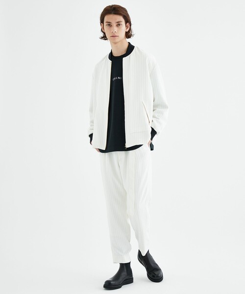 CULLNI（クルニ） ジップアップブルゾン 1 ブラック メンズ : ZOZOTOWN