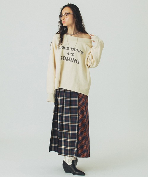 ROSE BUD（ローズバッド） スカート PLEATED LONG SKIRT : ZOZOTOWN