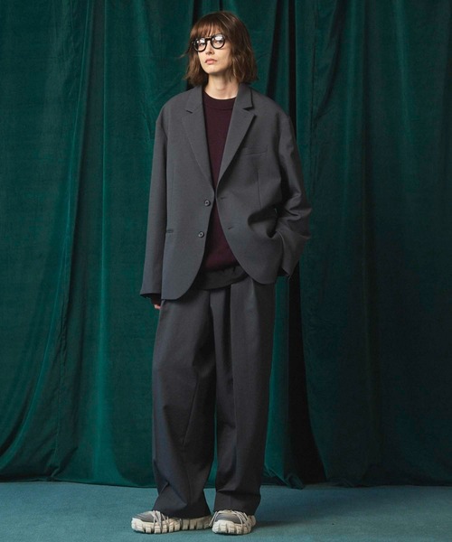 [新品未使用]MAISON SPECIAL テーラードジャケット&パンツセット MAISON SPECIAL（メゾンスペシャル） ジャケット テーラードジャケット