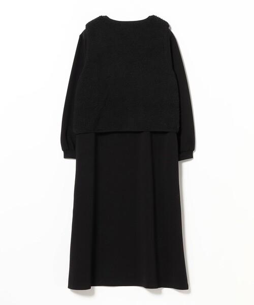 B：MING by BEAMS（ビーミング by ビームス） ワンピース ボア ベスト