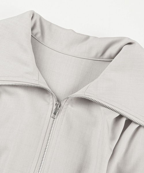 「SAISON DE PAPILLON」 半袖ワンピース S グレー レディース_画像4