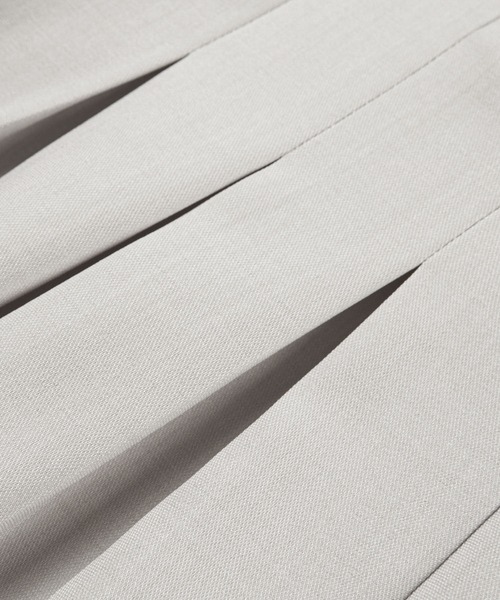 「SAISON DE PAPILLON」 半袖ワンピース S グレー レディース_画像7