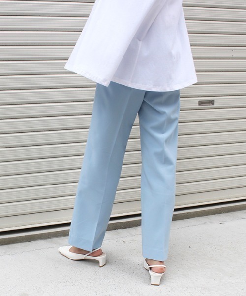 「MODE ROBE」 スラックス S イエロー レディース_画像8