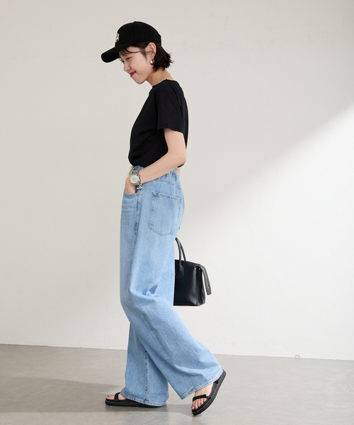 「LE TALON」 フラットサンダル LARGE ブラック×ブラック レディース_画像3