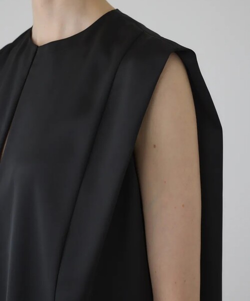 リムアーク RIM.ARK ベスト RIM.ARK ベスト ジレ 「RIM.ARK/リムアーク」Satin chic vest/サテン