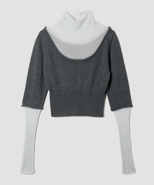 TELOPLAN（テーロプラン） ニット セーター 「TELOPLAN」Jade Knit Top