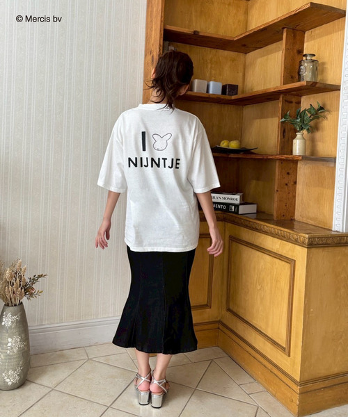 【未使用品】定価5.1万円　G/FORE ホワイトT-シャツ　レディース MIIA（ミーア） tシャツ miffy バックプリントTシャツ(ナインチェ