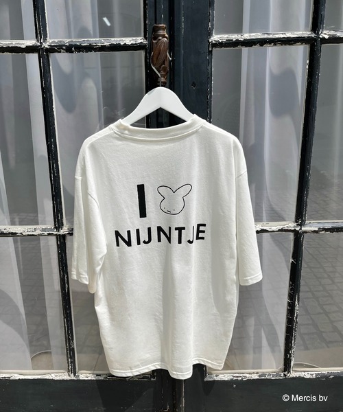 MIIA（ミーア） tシャツ miffy バックプリントTシャツ(ナインチェ
