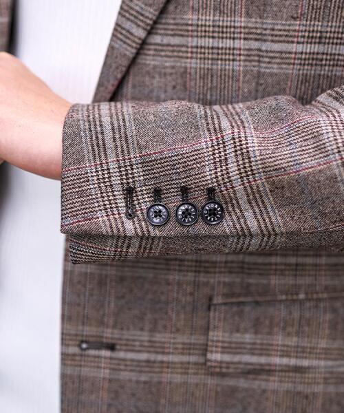 美品　ドレステリア　ストレッチ　セットアップスーツ　グレンチェック DRESSTERIOR（ドレステリア） ジャケット テーラードジャケット