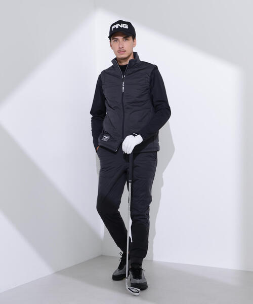 PINGピン　パンツ　アドエルム　ダンボールニットジャケット　ブルゾン PING（ピン） パンツ 「PING APPAREL」ピンソニックキルト/ダンボール