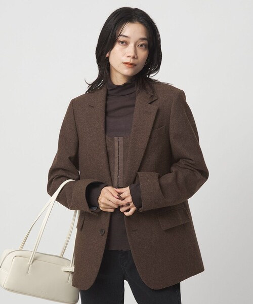 美品✨ブルネロクチネリ　ラペル切り替え　テーラードジャケット　ベージュ　S green label relaxing（グリーンレーベルリラクシング） ジャケット