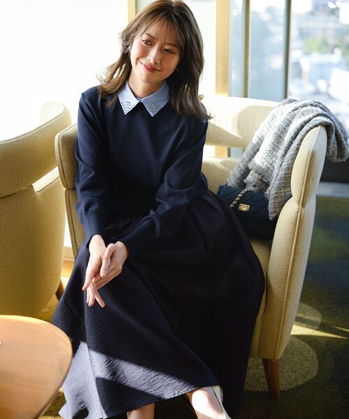 23区（ニジュウサンク） コート アウター GIOLICAツイード ノーカラー