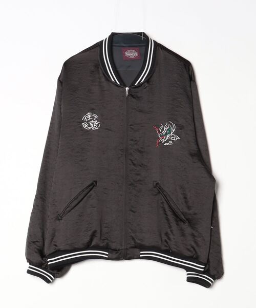 freak's store Towncraft 黒 スカジャン TOWNCRAFT（タウンクラフト） スカジャン L ブラック メンズ