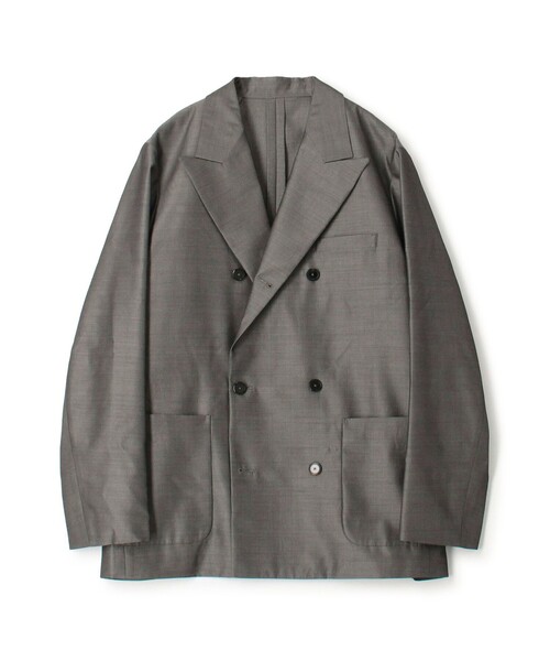 TOMORROWLAND（トゥモローランド） テーラードジャケット 46 グレー