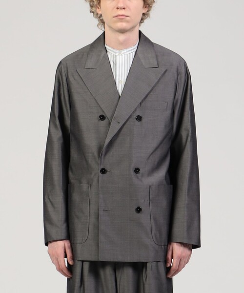 TOMORROWLAND（トゥモローランド） テーラードジャケット 46 グレー