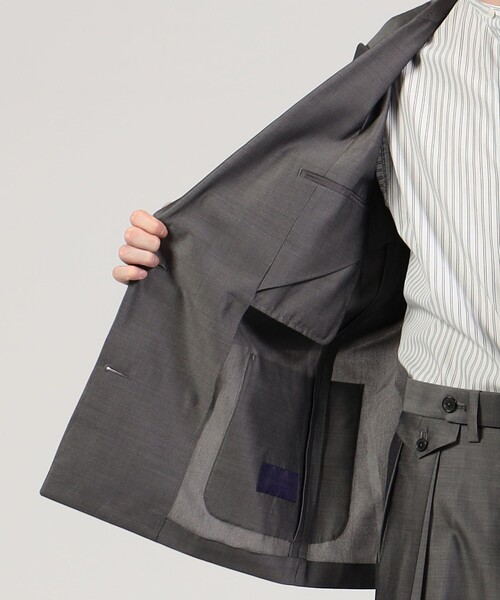 TOMORROWLAND（トゥモローランド） テーラードジャケット 46 グレー