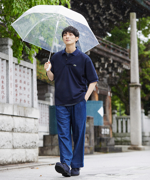 「LACOSTE」 半袖ポロシャツ 6 ネイビー メンズの画像