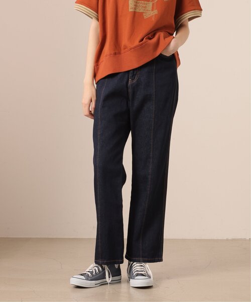 「DOUBLE NAME」 デニムパンツ FREE インディゴブルー レディース_画像3