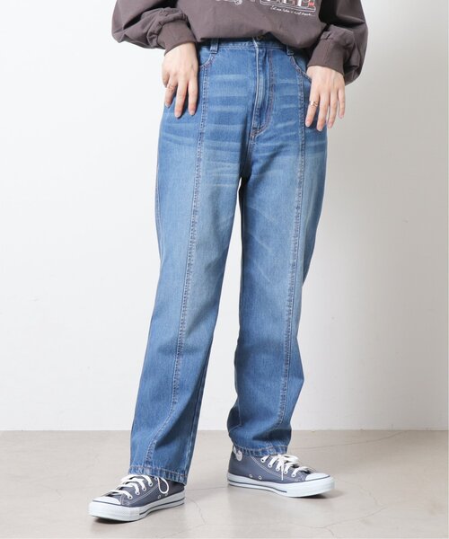 「DOUBLE NAME」 デニムパンツ FREE インディゴブルー レディース_画像8