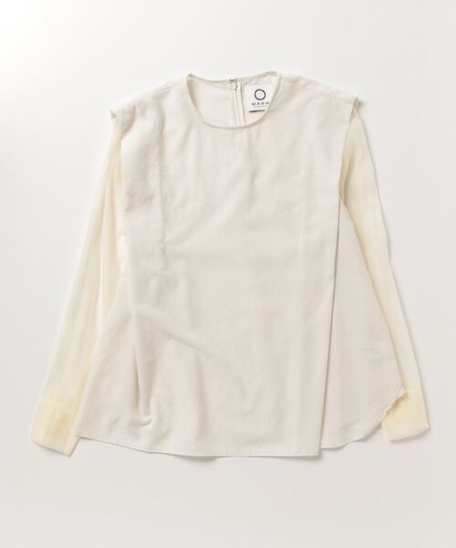 「MARW UNITED ARROWS」 長袖ブラウス FREE ブラック レディース_画像3