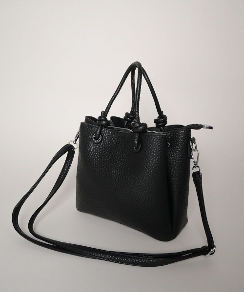 キュリ ビスキュイ（CURI BISCUI）/結びハンドルデザイン 3層仕様 2WAY バッグ CURI BISCUI（キュリ ビスキュイ） ショルダーバッグ バッグ 結び