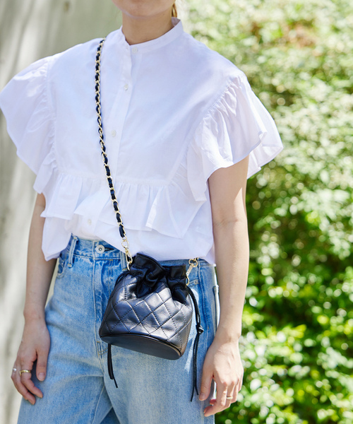 「AULENTTI」 ショルダーバッグ FREE ブラック レディース_画像5