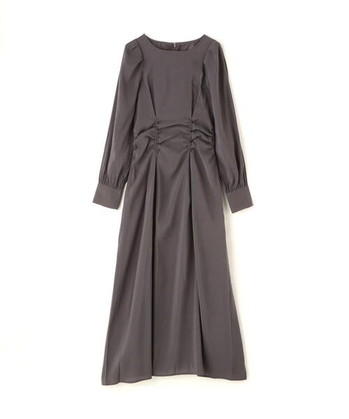 「N.（N. Natural Beauty Basic）」 長袖ワンピース SMALL ベージュ レディース_画像2