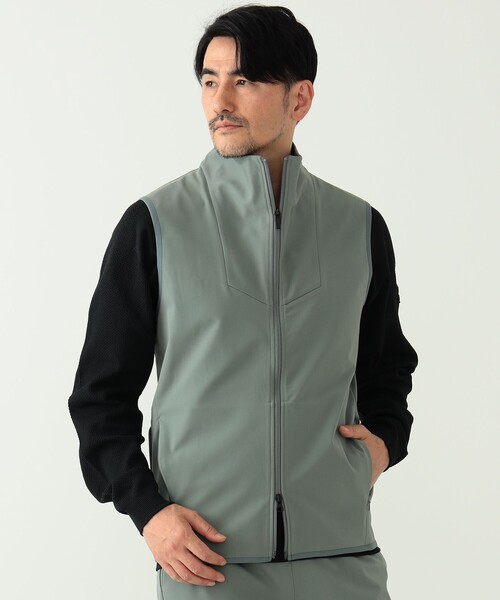BEAMS GOLF（ビームス ゴルフ） ベスト X-LARGE ブラック メンズ