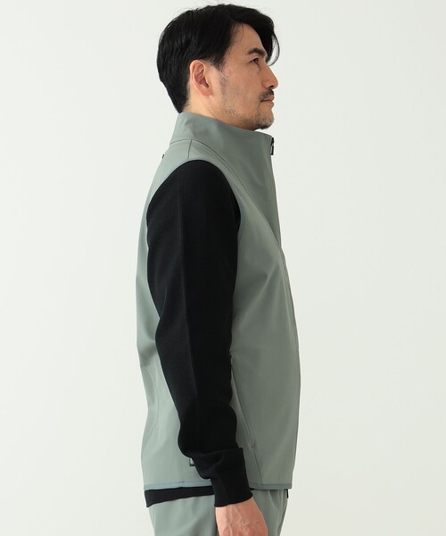 BEAMS GOLF（ビームス ゴルフ） ベスト X-LARGE ブラック メンズ