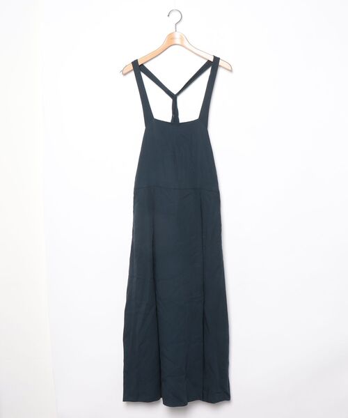 SLOBE IENA（スローブイエナ） サロペットスカート 36 ネイビー