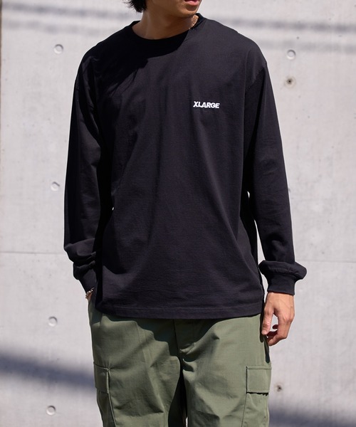 XLARGE（エクストラ ラージ） 長袖Tシャツ S ホワイト メンズ