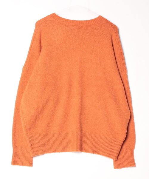 「ANGIE」 長袖ニット FREE オレンジ レディース_画像2