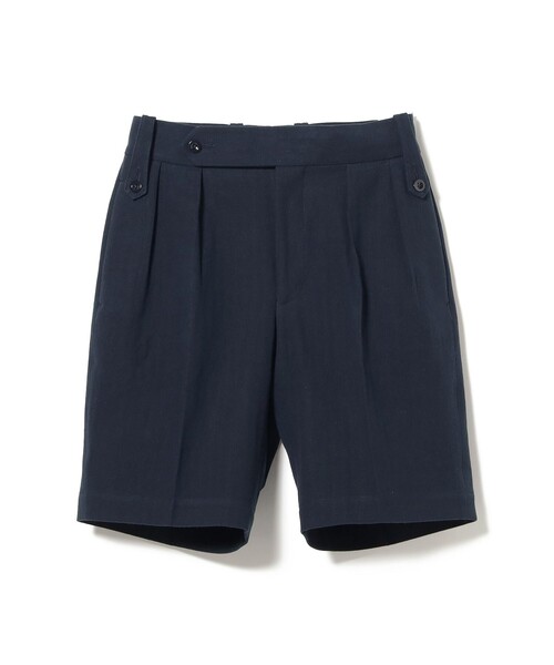 ワイドパンツ パンツ 「別注」Tangent / コットンリネン グルカショーツ メンズの画像