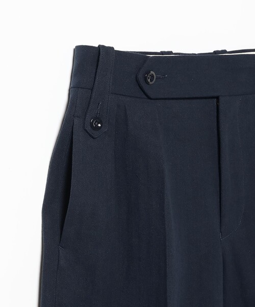 ワイドパンツ パンツ 「別注」Tangent / コットンリネン グルカショーツ メンズの画像