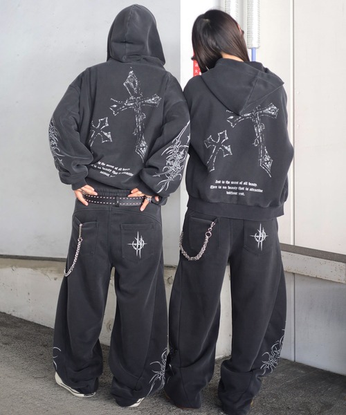 ATMARK スウェットパンツ ジャージ 「2サイズ展開 / UNISEX 」クロス