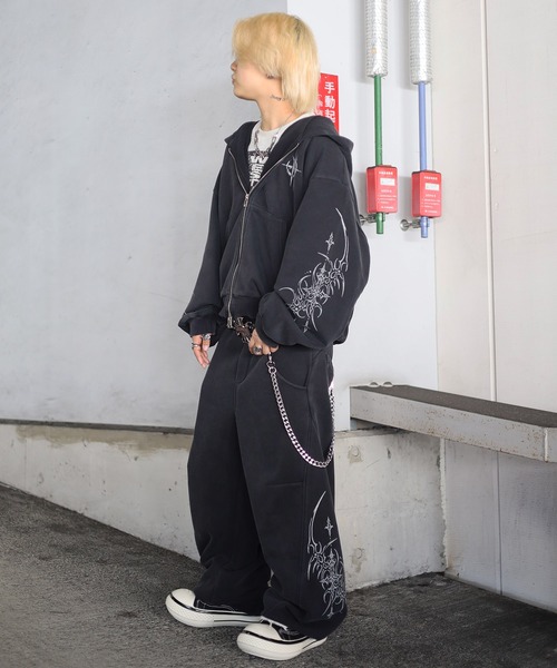 ATMARK ワイドパンツ スウェットパンツ ジャージ 「2サイズ展開