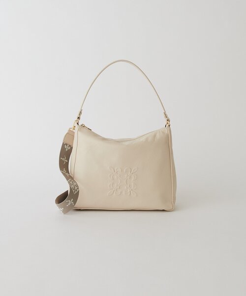 【極美品】24SS ラシット ハンドバッグ　ショルダーバッグ　2way 本革 russet（ラシット） ショルダーバッグ バッグ レザー2WAYショルダー