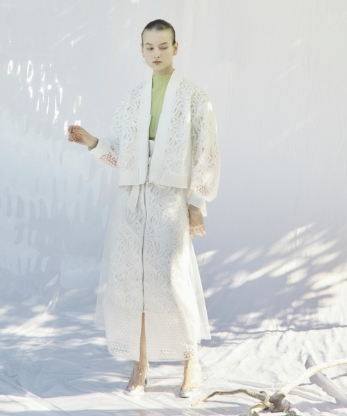 「AULA AILA」 ブルゾン 0 ライム レディース_画像3