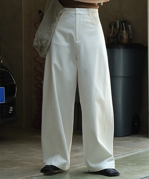 「chuclla」 パンツ S ホワイト レディース_画像2