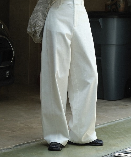 「chuclla」 パンツ S ホワイト レディース_画像5