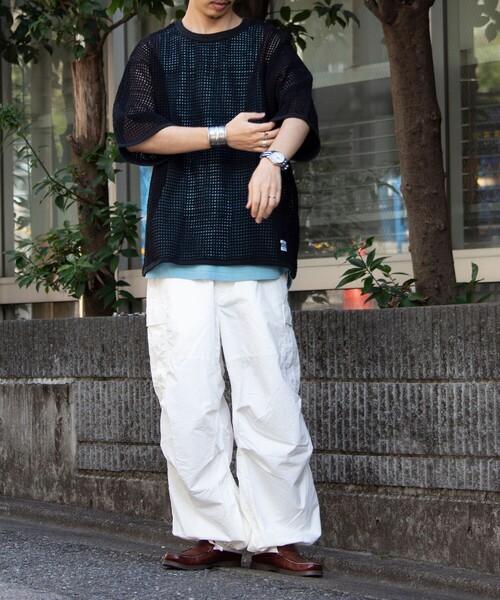 「ARMY TWILL」 半袖Tシャツ L ライトカーキ メンズ_画像3