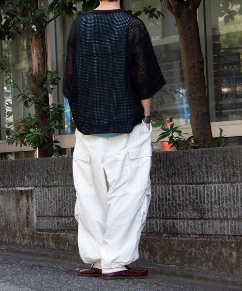 「ARMY TWILL」 半袖Tシャツ L ライトカーキ メンズ_画像5