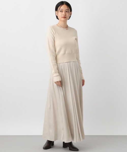 「A part by」 長袖ニット FREE ブラウン レディース_画像7