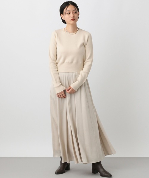 「A part by」 長袖ニット FREE ブラウン レディース_画像8