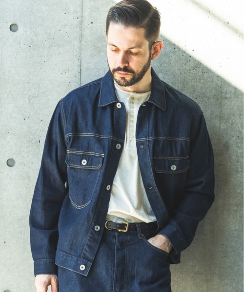 MR.OLIVE（ミスターオリーブ） デニムジャケット gジャン RINSE WASH