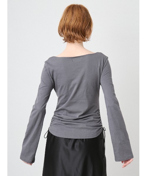 SORIN（ソリン） tシャツ Side Ribbon Long Tshirt/サイドリボン