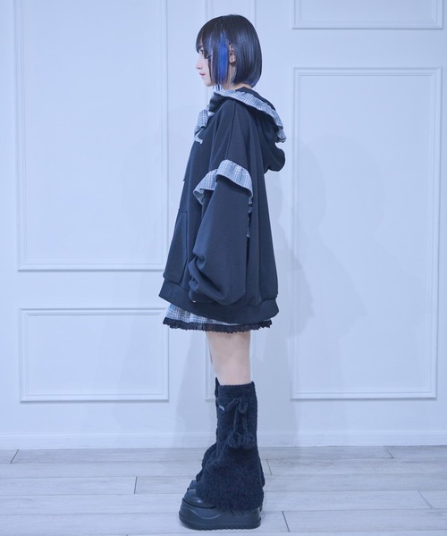 Whinny パーカー Whinny/ベイビーりぼんっちパーカー レディース