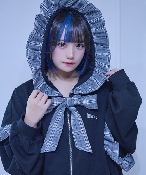 Whinny パーカー Whinny/ベイビーりぼんっちパーカー レディース